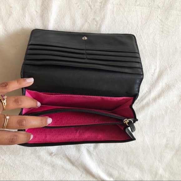 Tous Black Matching Bag and Wallet w/ dust bag - Picture 3 of 8